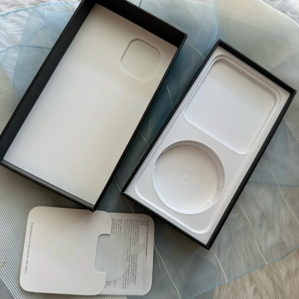 Empty iPhone 12 Pro box
